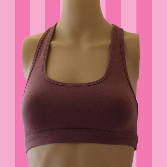 NWT- VS PINK LACE RACERBACK SPORTS BRA 1 left - Picture 2 of 2